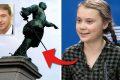 La Svezia vuole sostituire le statue di Carlo XII con quelle di Greta