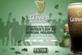 La Guinness ha tentato di far diventare San Patrizio festa nazionale in tutto il mondo